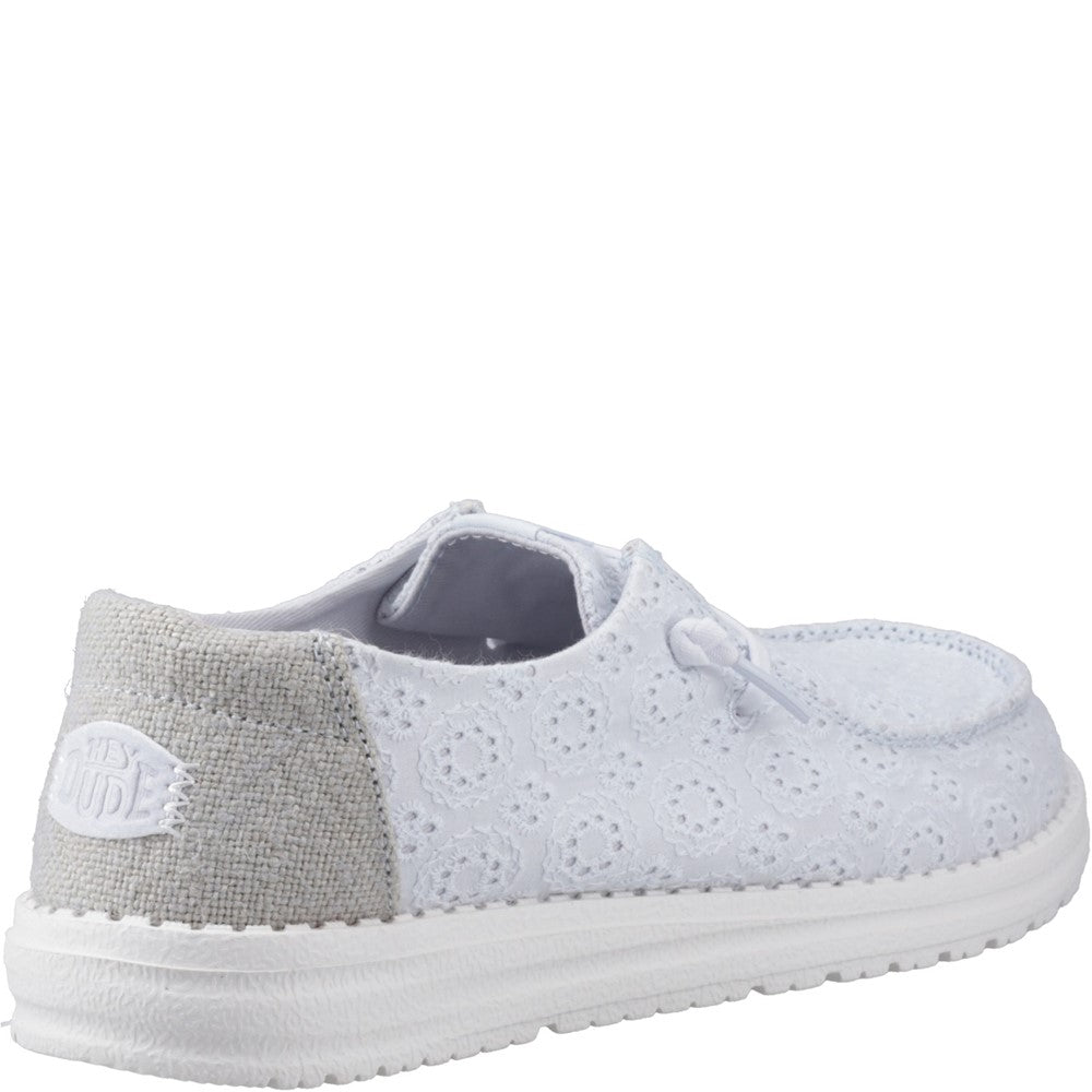 Women's HEYDUDE Wendy Eyelet Lace Shoes
