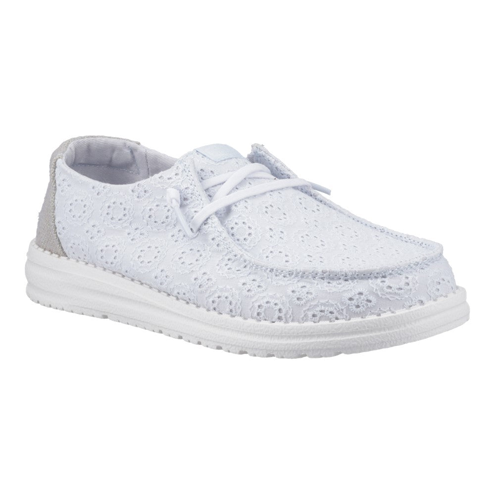 Women's HEYDUDE Wendy Eyelet Lace Shoes