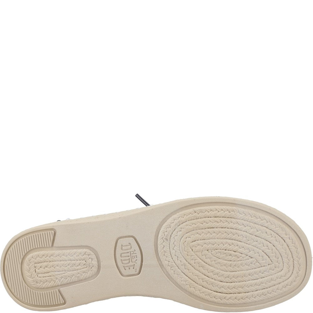 Women's HEYDUDE Wendy Espadrille Retro Palm Shoes