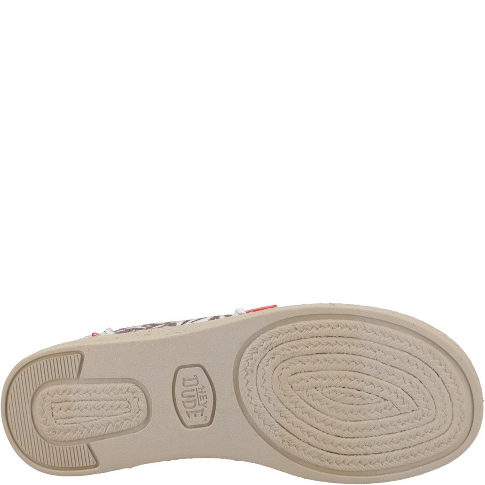 Women's HEYDUDE Wendy Espadrille Retro Palm Shoes