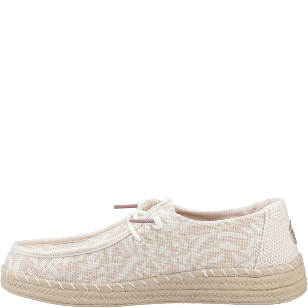 Women's HEYDUDE Wendy Espadrille Retro Palm Shoes