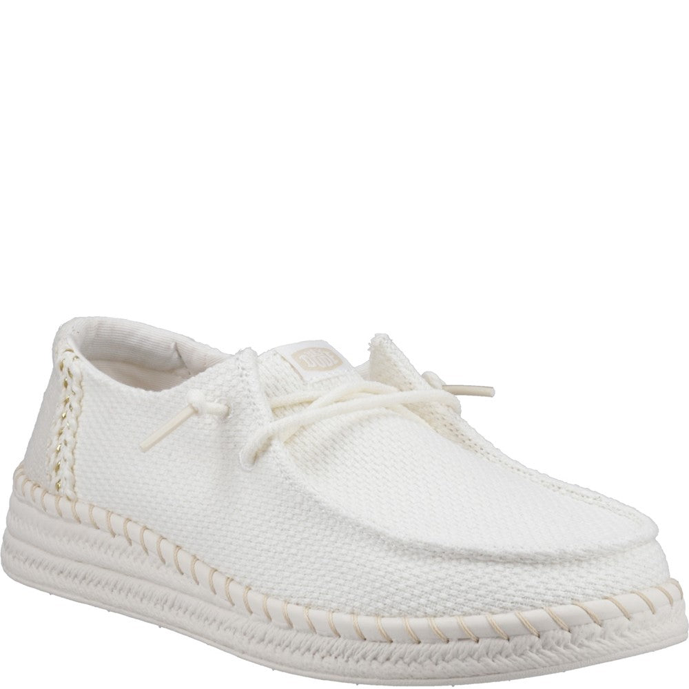 Women's HEYDUDE Wendy Espadrille Woven Shoes
