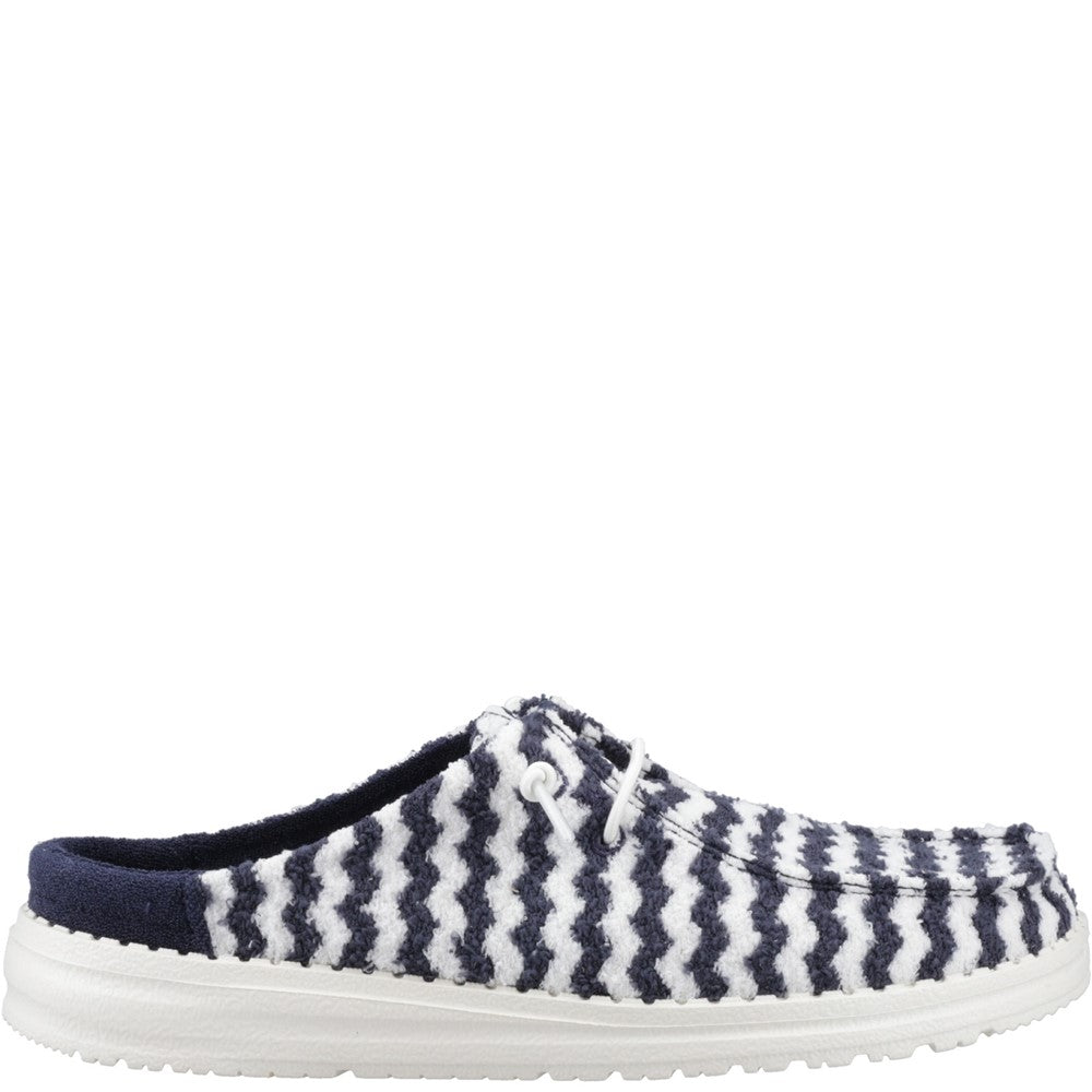 Women's HEYDUDE Wendy Slip Terry Stripe Mule