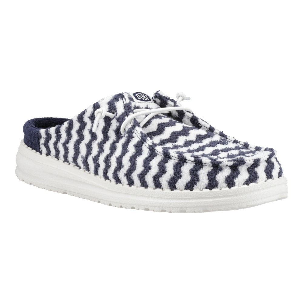 Women's HEYDUDE Wendy Slip Terry Stripe Mule