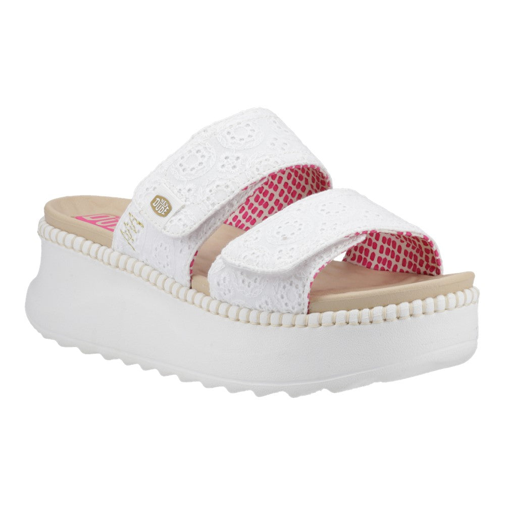 Women's HEYDUDE Delray Slide Eyelet Sandal