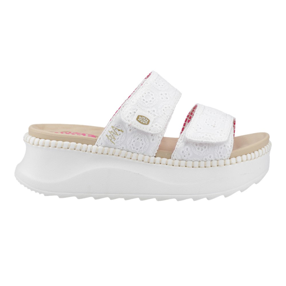 Women's HEYDUDE Delray Slide Eyelet Sandal