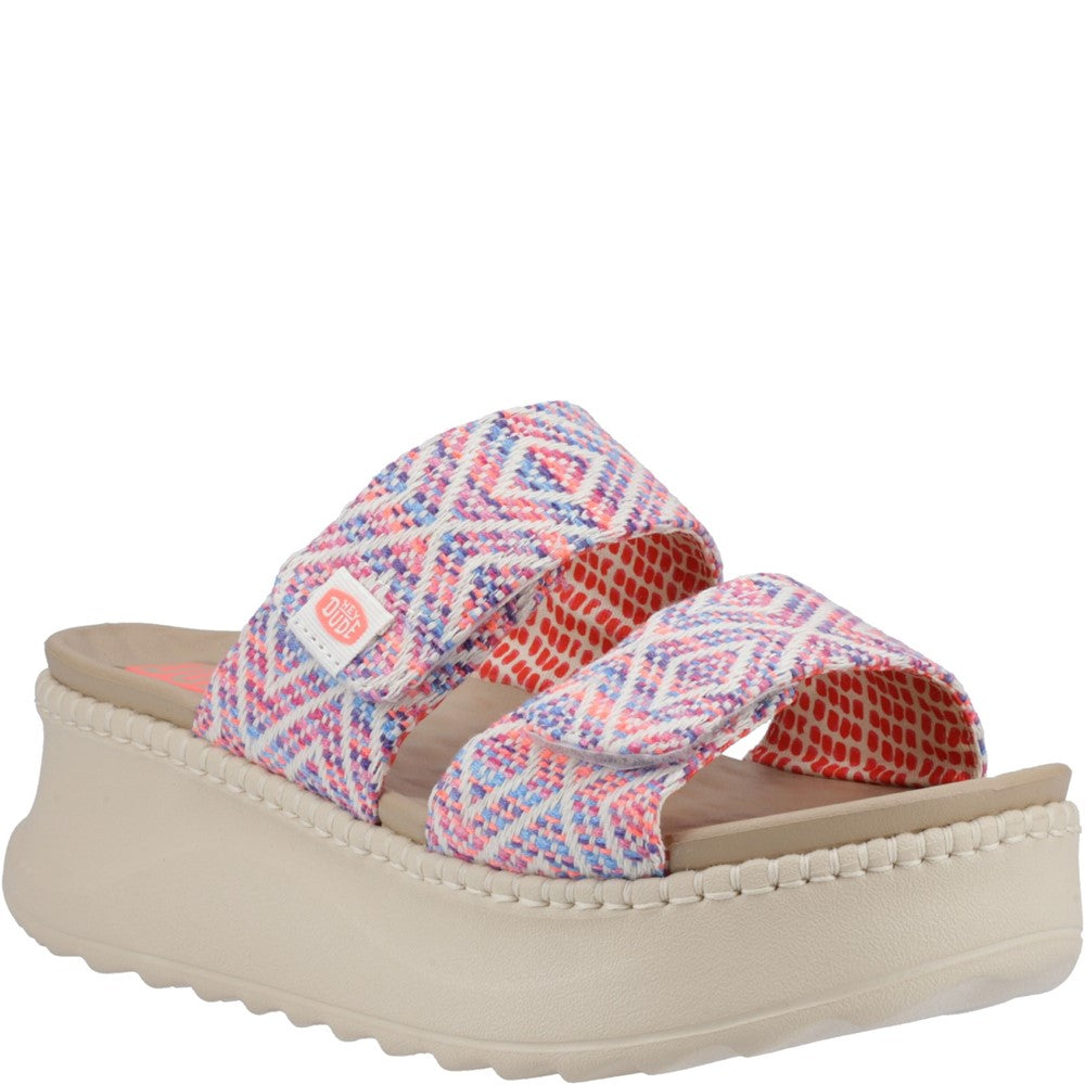 Women's HEYDUDE Delray Slide Surf Baja Sandal