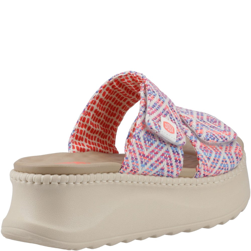 Women's HEYDUDE Delray Slide Surf Baja Sandal