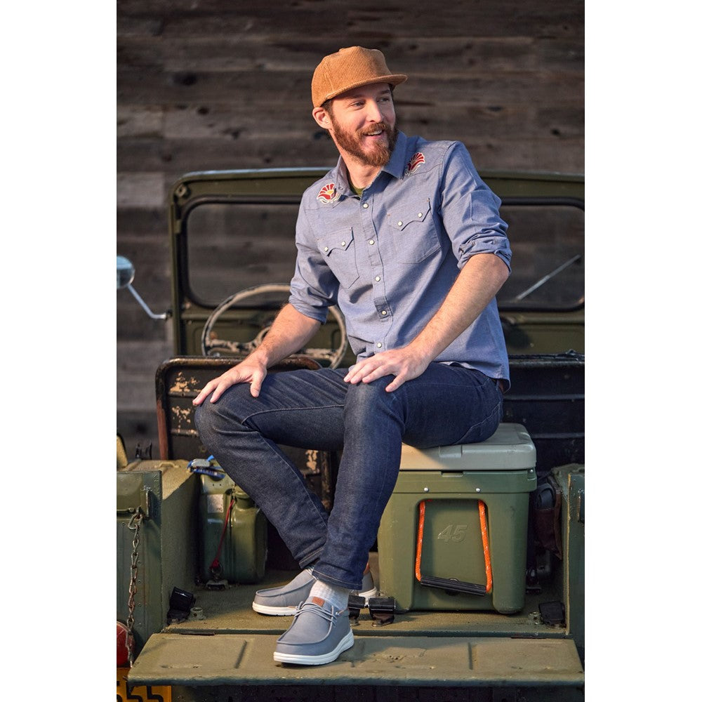 Men's HEYDUDE Paul Canvas Shoes
