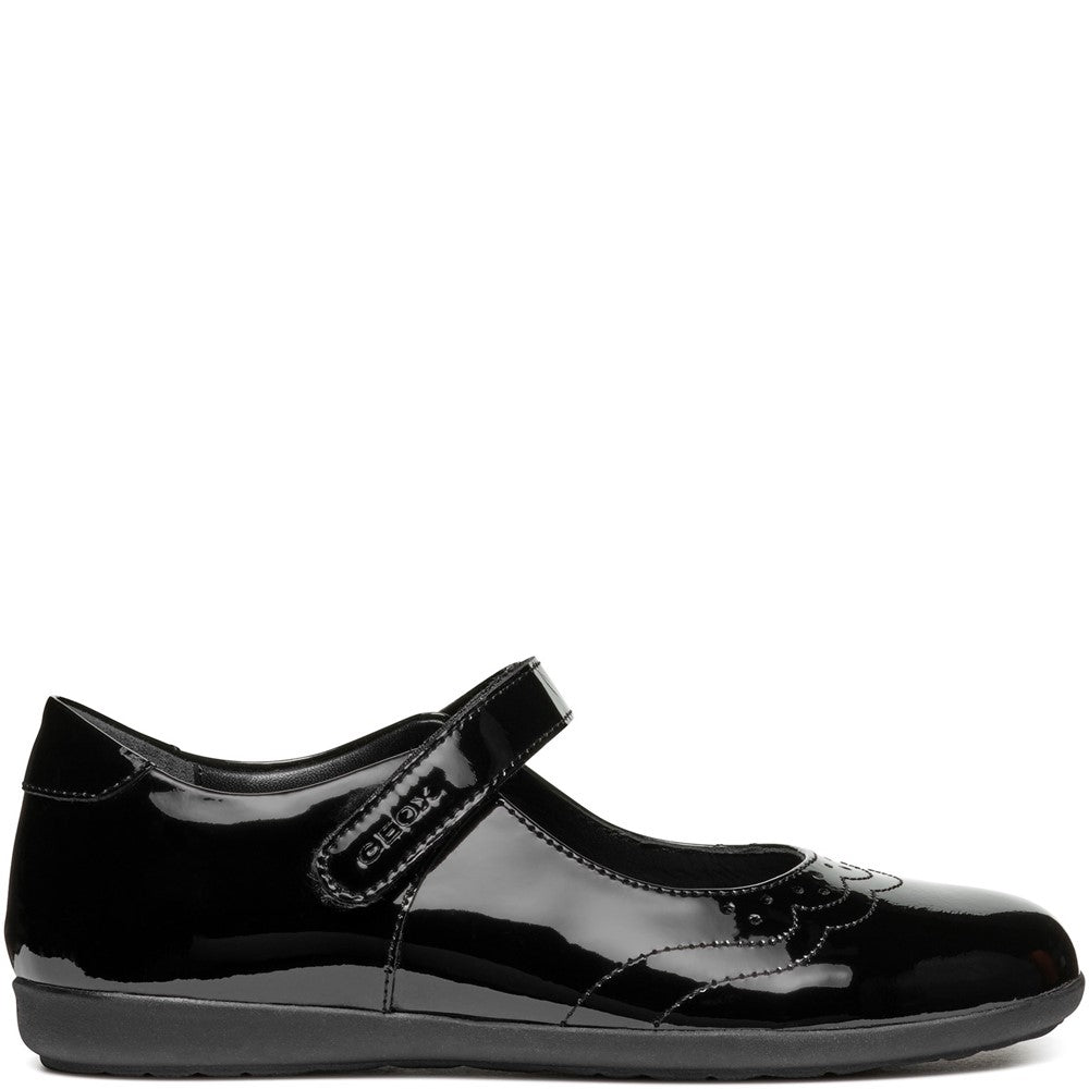 Girls' Geox J Iberide A Ballerina Senior XL School Shoes
