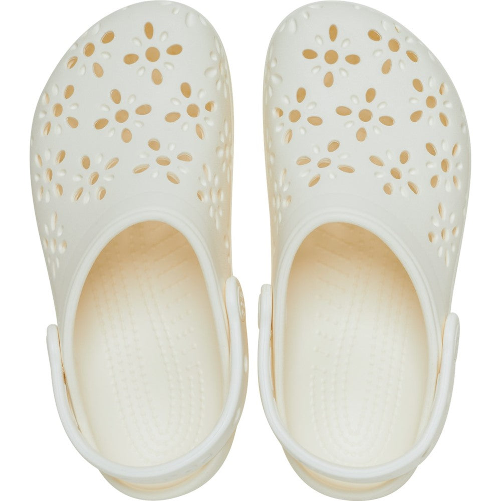 Unisex Crocs Classic Floral Cut Out Clog