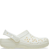 Unisex Crocs Classic Floral Cut Out Clog