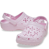 Unisex Crocs Classic Floral Cut Out Clog