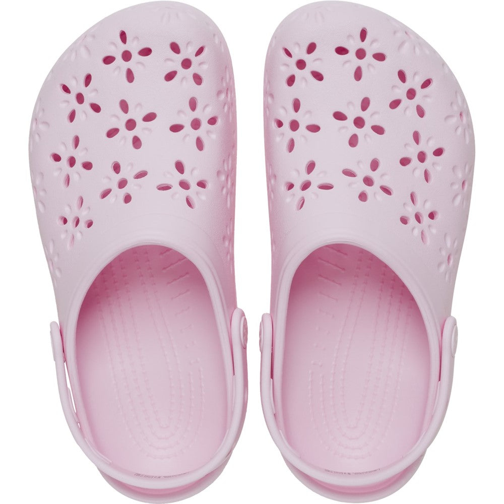 Unisex Crocs Classic Floral Cut Out Clog