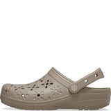 Unisex Crocs Classic Floral Cut Out Clog