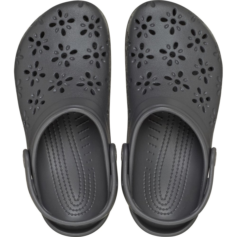 Unisex Crocs Classic Floral Cut Out Clog