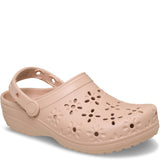 Unisex Crocs Classic Floral Cut Out Clog