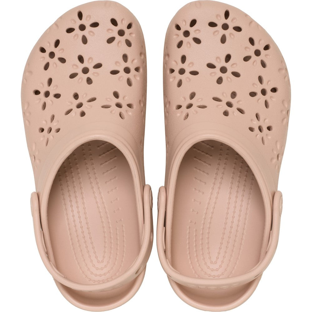 Unisex Crocs Classic Floral Cut Out Clog
