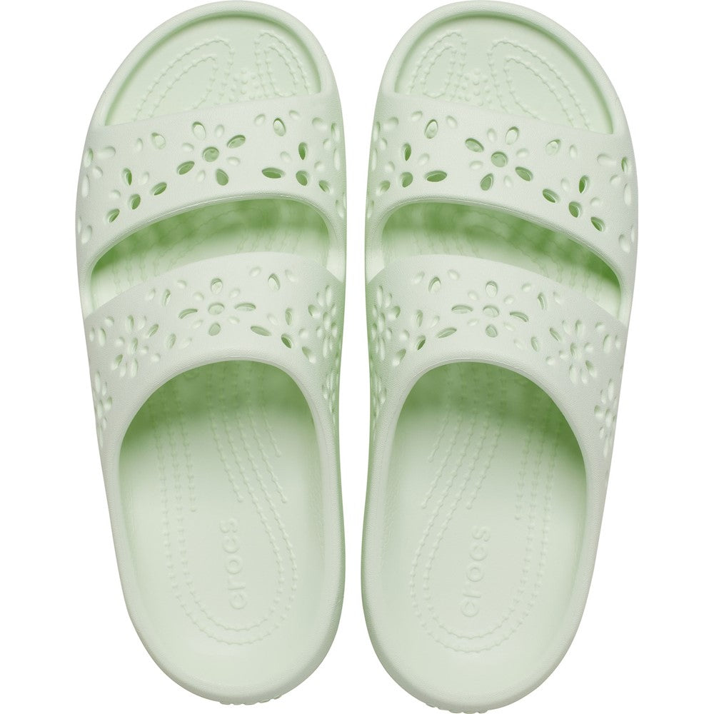 Unisex Crocs Classic Floral Cut Out Sandal