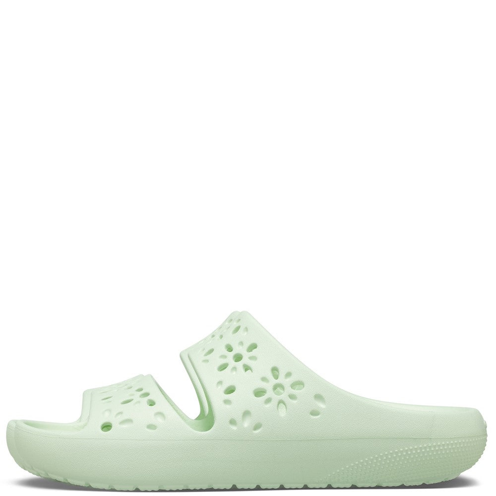 Unisex Crocs Classic Floral Cut Out Sandal