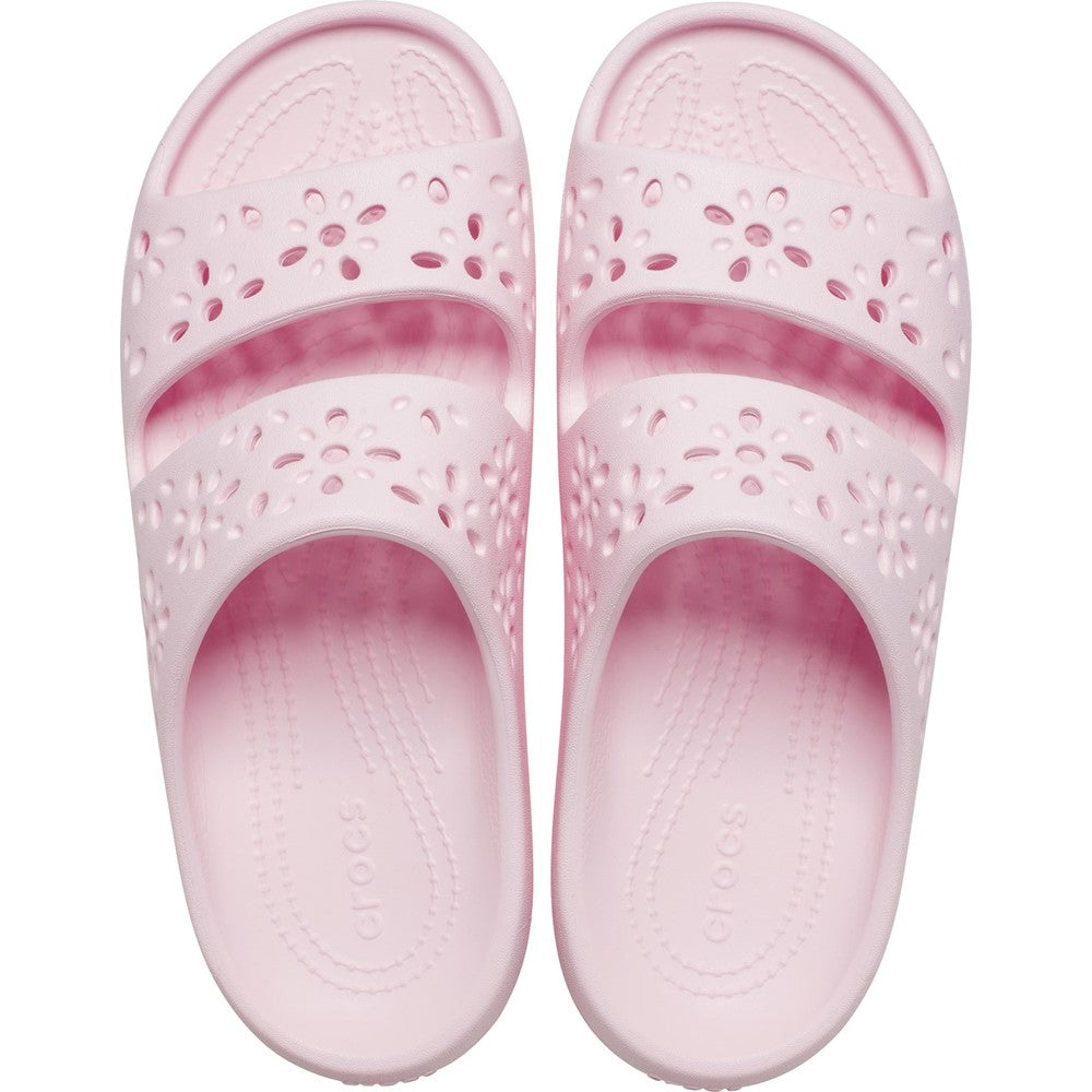 Unisex Crocs Classic Floral Cut Out Sandal
