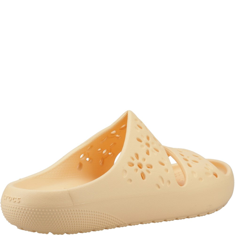 Unisex Crocs Classic Floral Cut Out Sandal