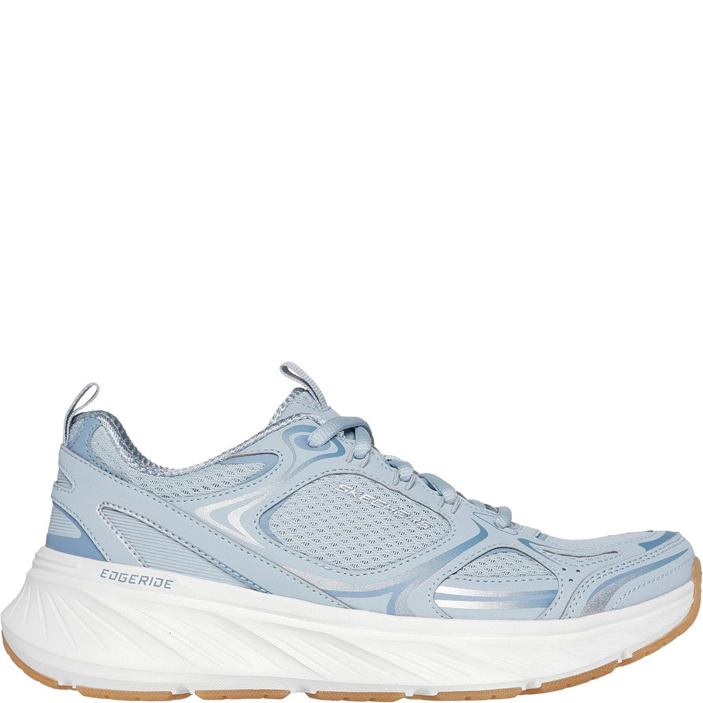 Women's Skechers Edgeride Silver Eclipse Trainers