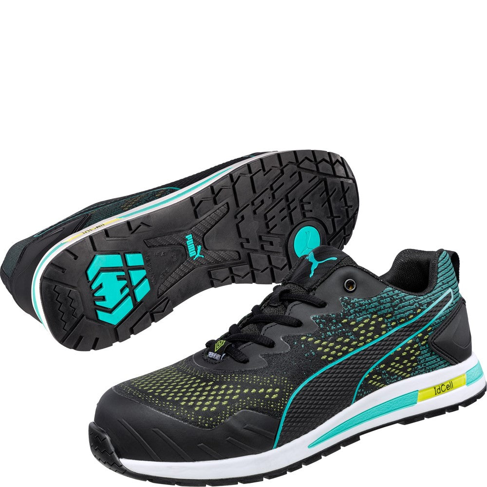 Unisex Puma Safety Vivid Green Heart Low Trainer