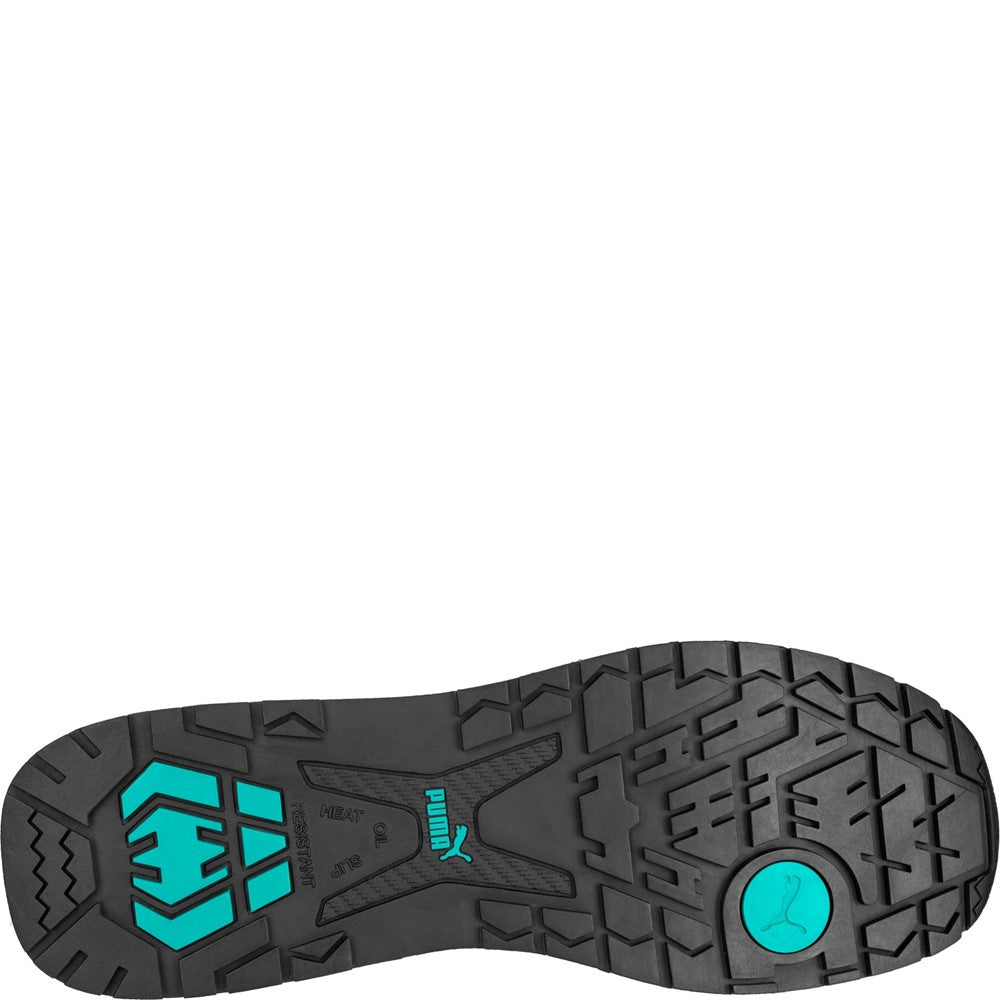 Unisex Puma Safety Vivid Green Heart Low Trainer