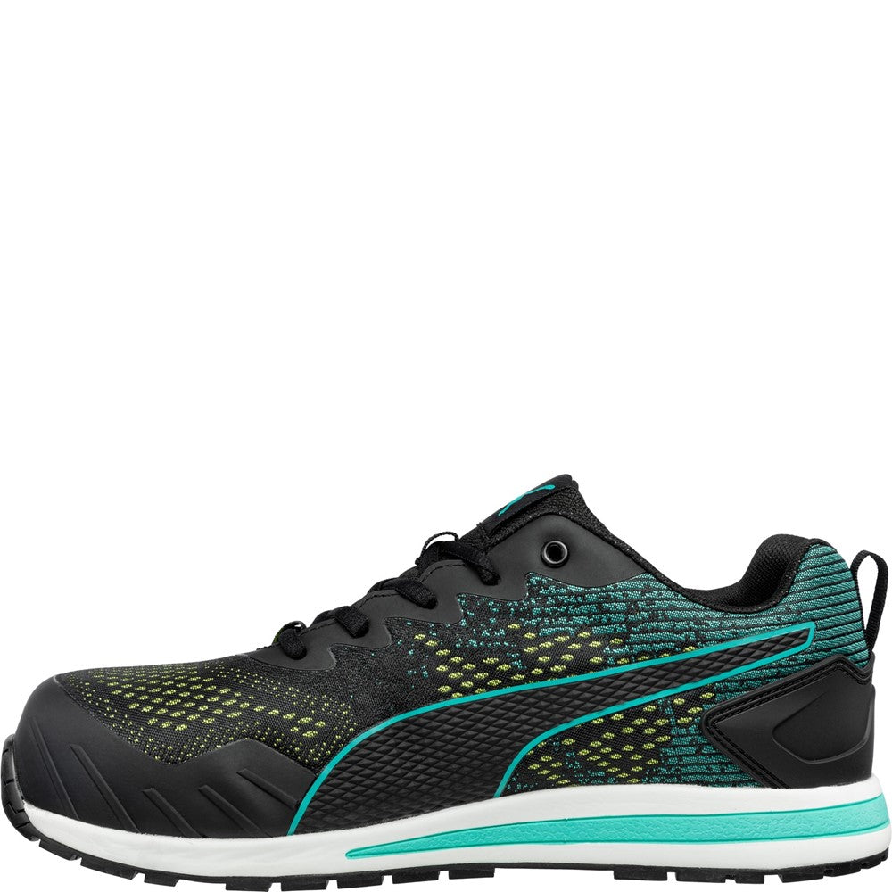 Unisex Puma Safety Vivid Green Heart Low Trainer