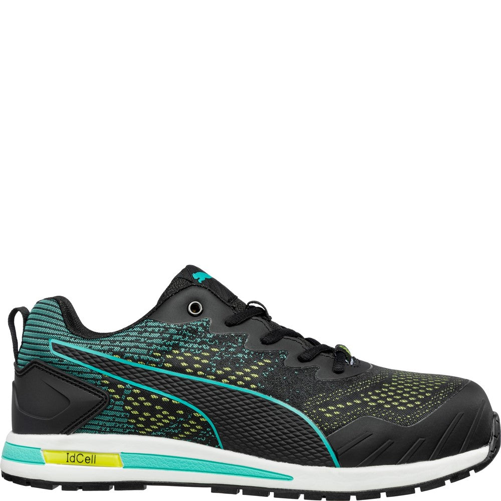 Unisex Puma Safety Vivid Green Heart Low Trainer