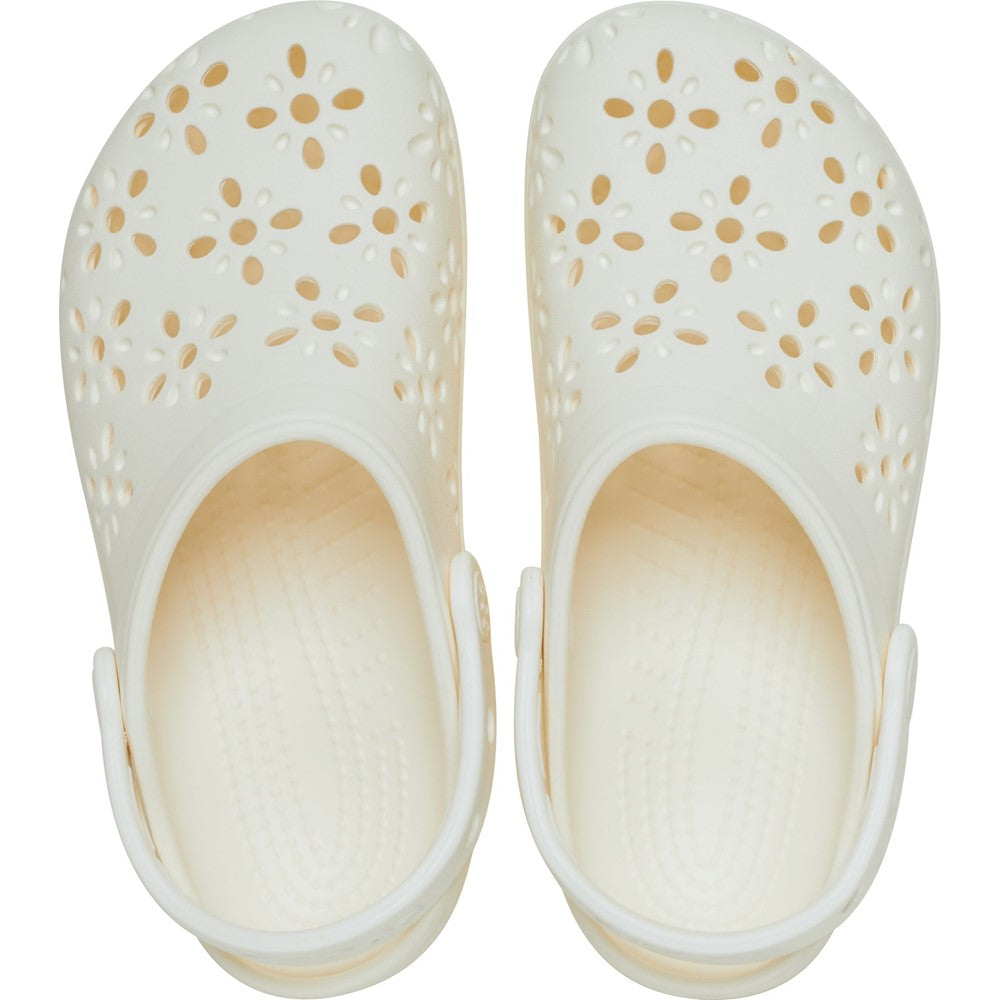 Kids' Crocs Classic Floral Cut Out Infant Clog