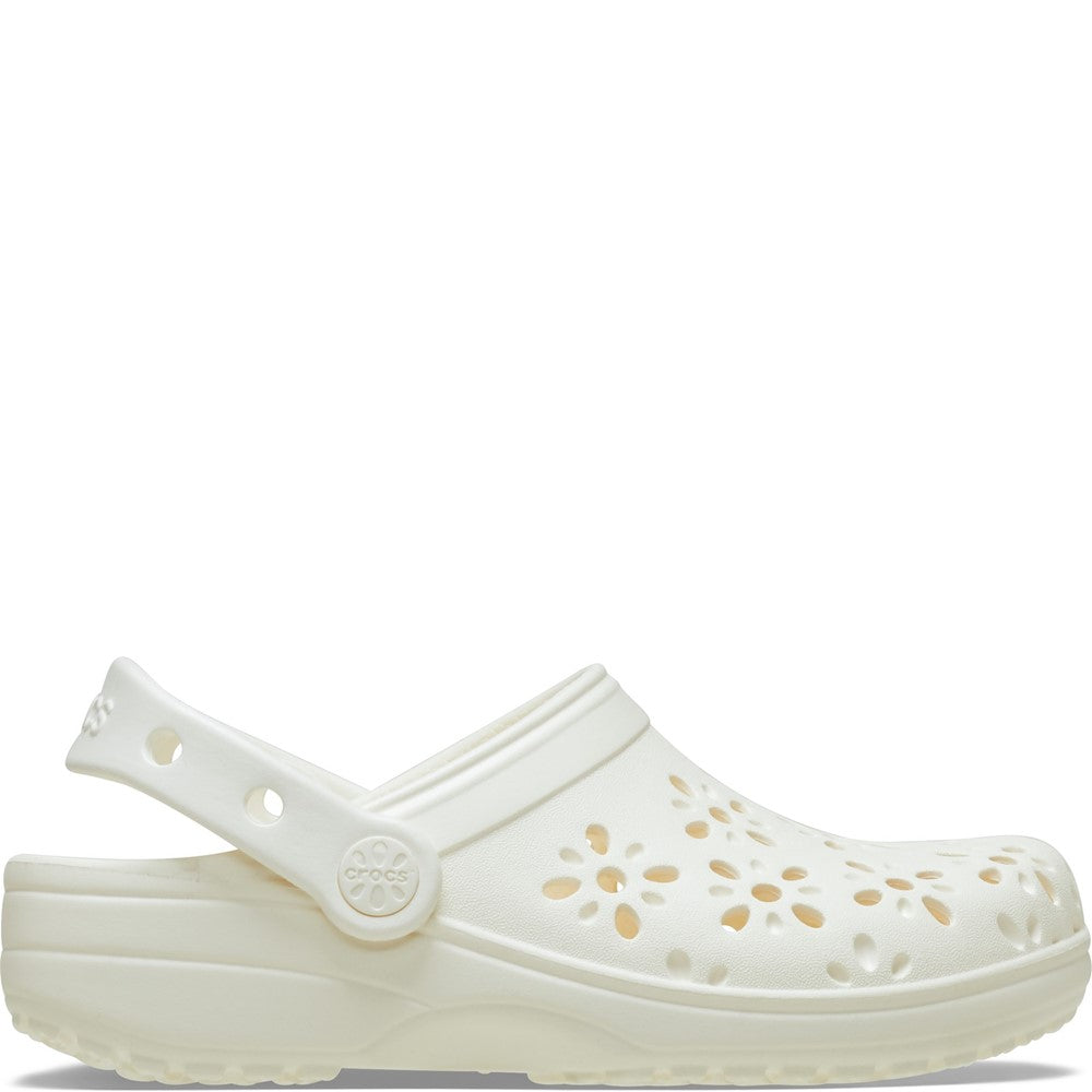 Kids' Crocs Classic Floral Cut Out Infant Clog