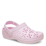 Kids' Crocs Classic Floral Cut Out Infant Clog