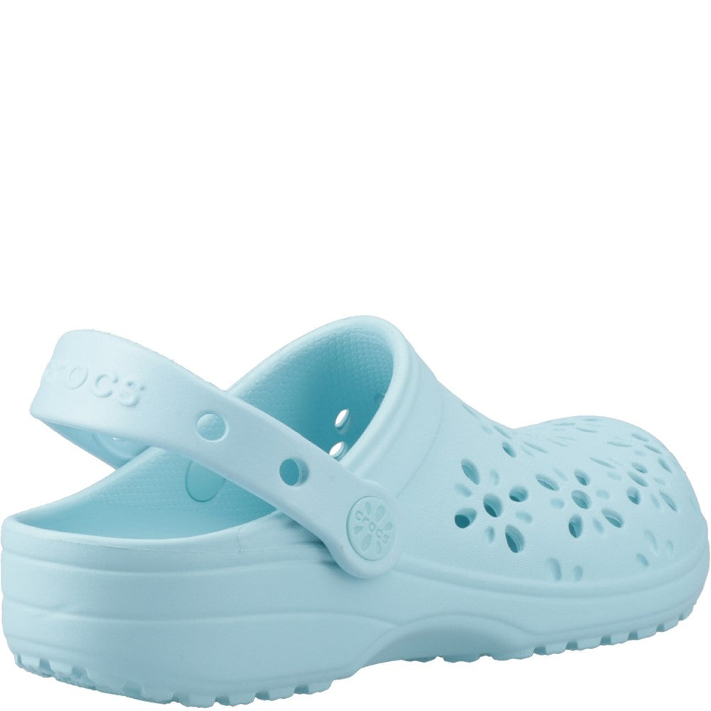 Kids' Crocs Classic Floral Cut Out Infant Clog