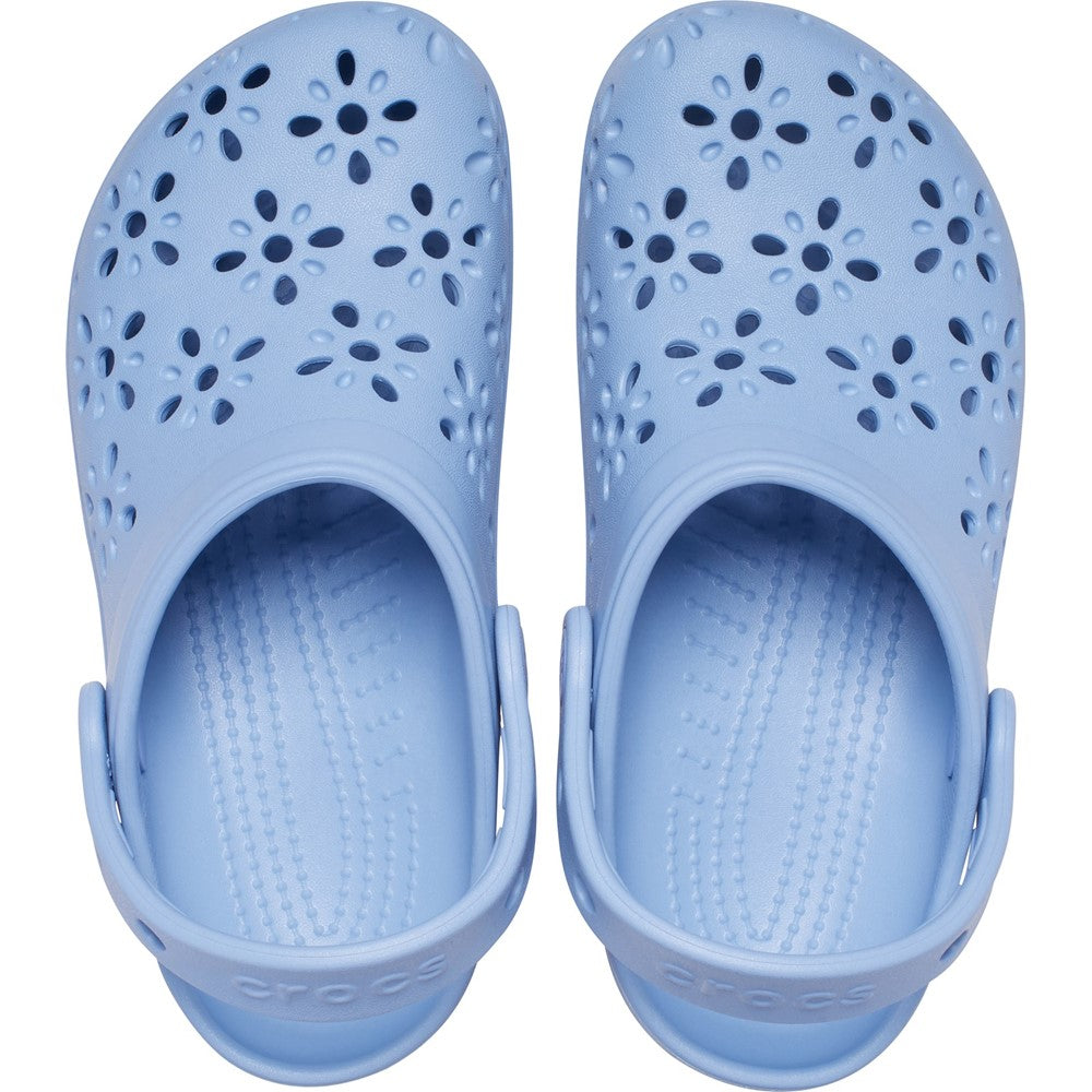 Kids' Crocs Classic Floral Cut Out Infant Clog