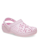 Kids' Crocs Classic Floral Cut Out Junior Clog
