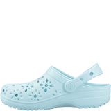 Kids' Crocs Classic Floral Cut Out Junior Clog