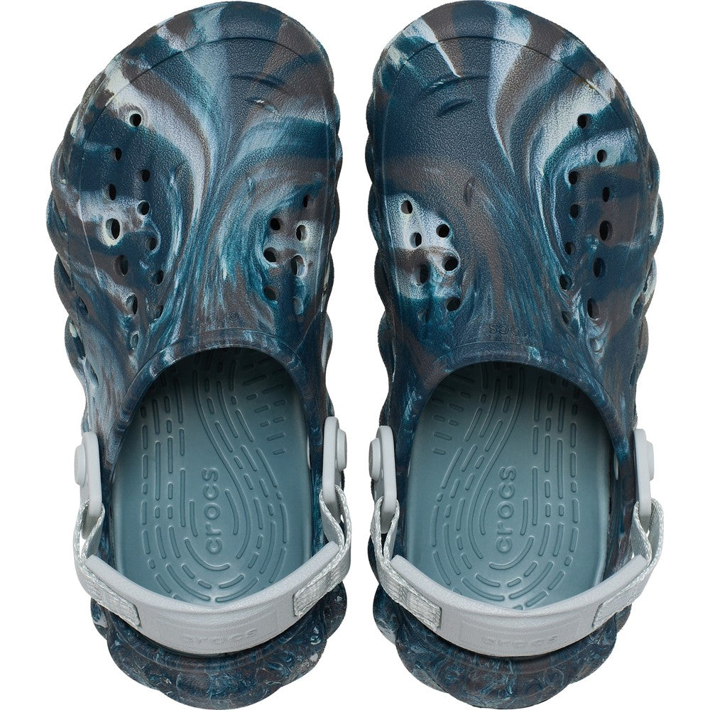 Kids' Crocs Echo Marbled Clog