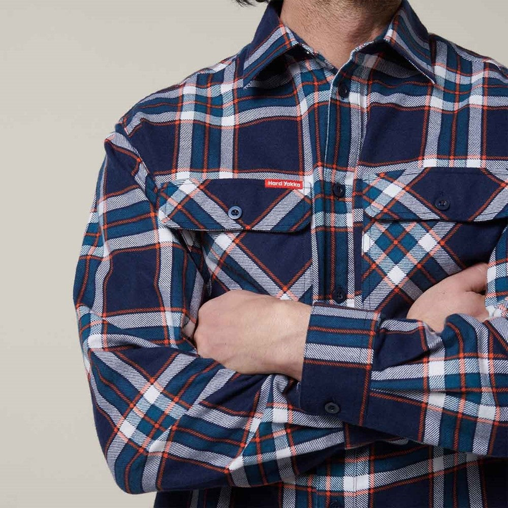 Men's Hard Yakka Core Flannel Shirt
