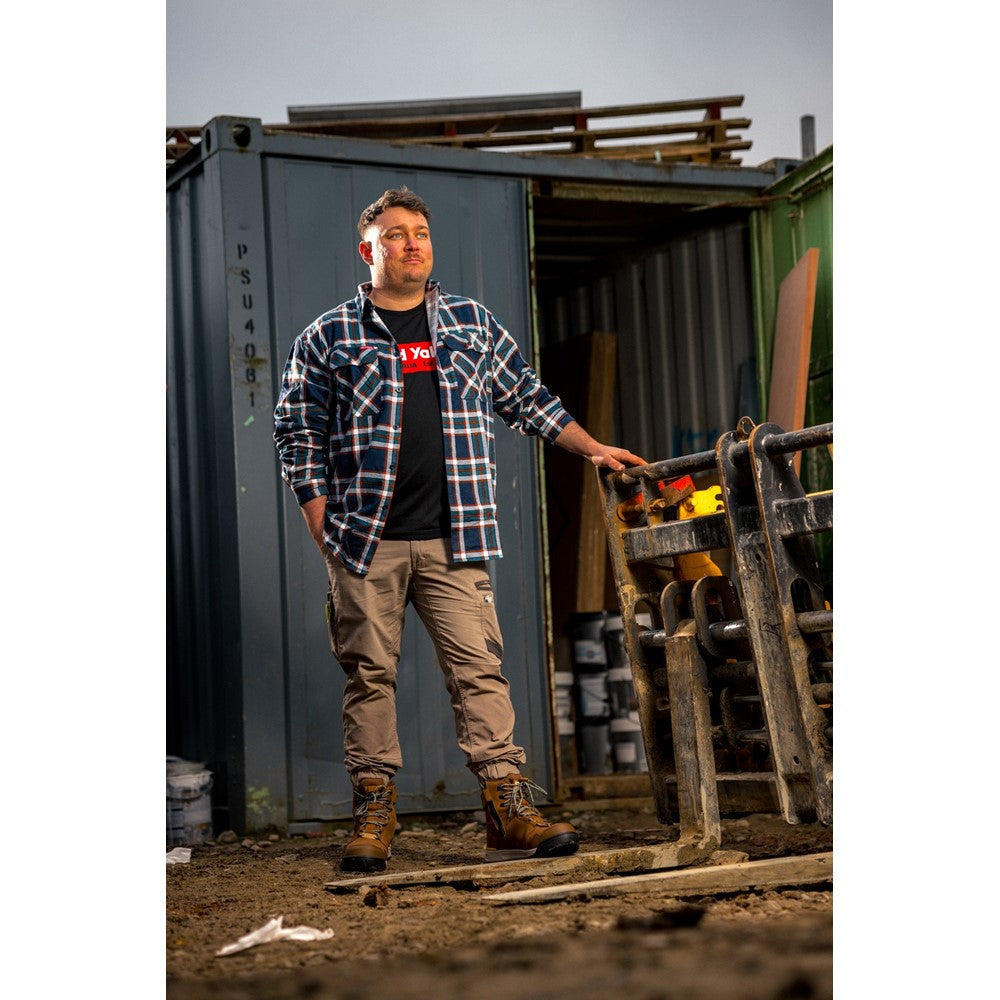 Men's Hard Yakka Core Flannel Shirt