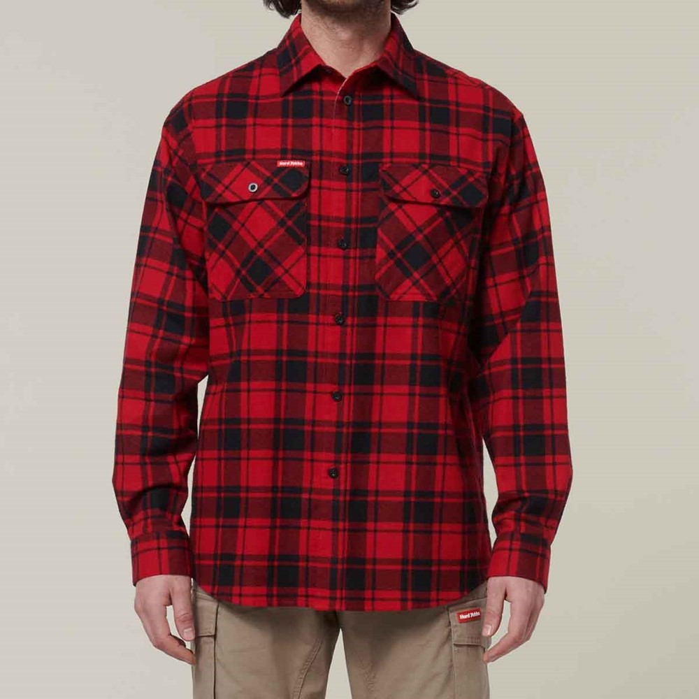 Men's Hard Yakka Core Flannel Shirt