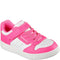 neon pink white