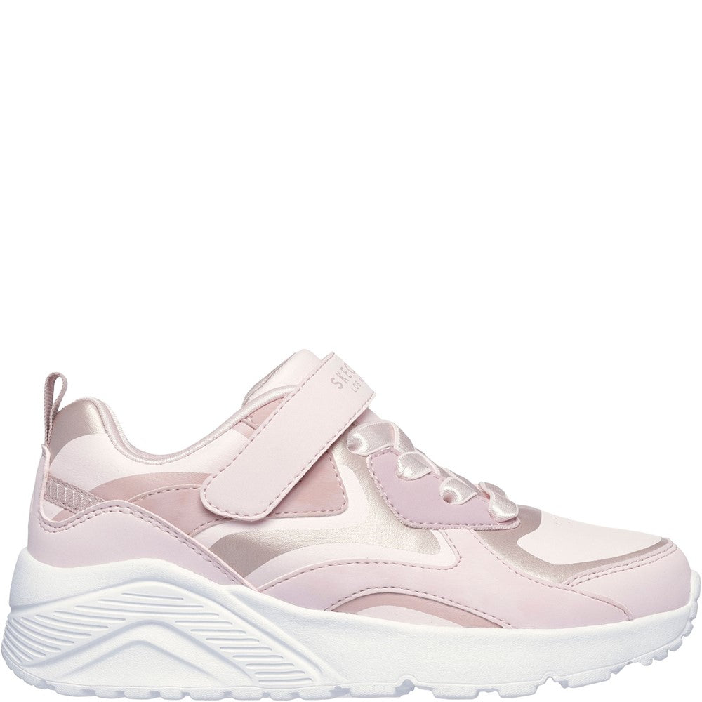 Girls' Skechers Uno Lite Junior Trainer
