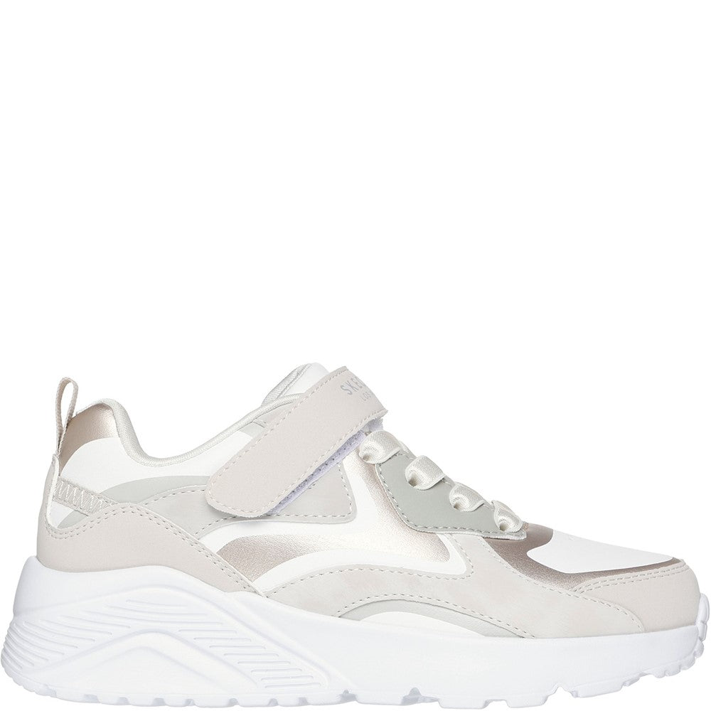 Girls' Skechers Uno Lite Junior Trainer
