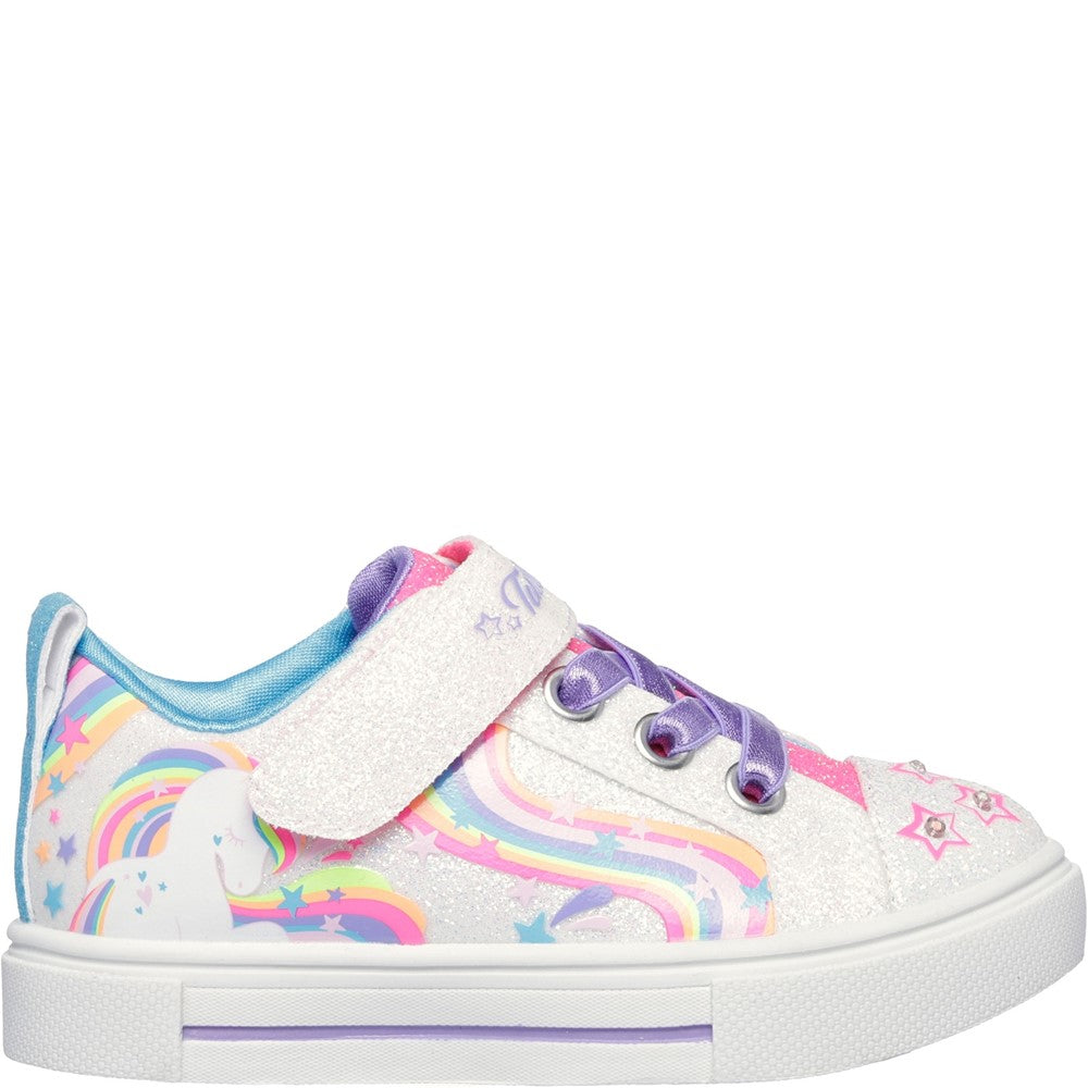 Girls' Skechers Twinkle Sparks Whimsical Shimmer Infant Trainer