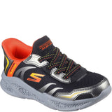 Boys' Skechers Meteor-Lights Brisk-Beams Trainers