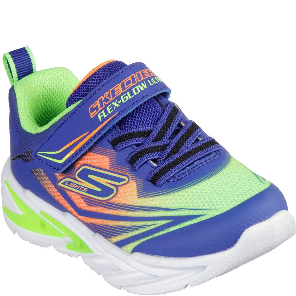 Boys' Skechers Flex-Glow Ultra Infant Trainer