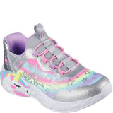 Girls' Skechers Unicorn Dreams Starry Lite Trainer