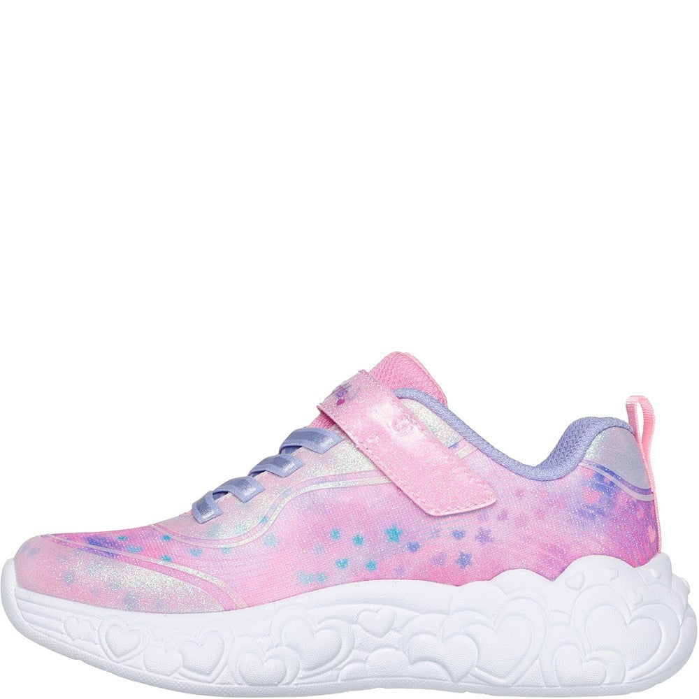 Girls' Skechers Eternal Heart Lights Trainers